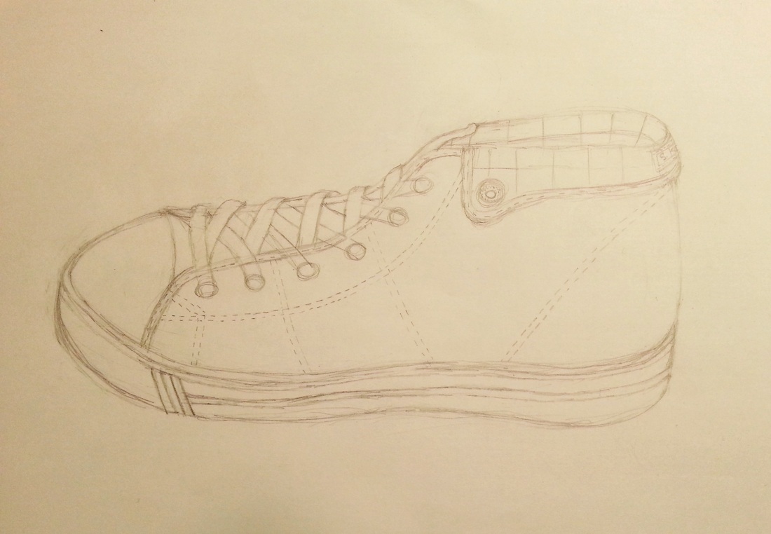 sketches of shoes